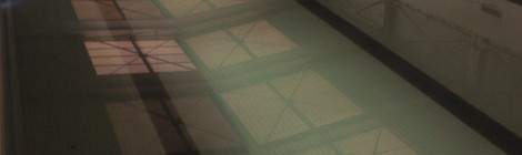 ...Bassin de 50 m&egrave;tres de la piscine Keller &agrave; Paris quartier Beaugrenelle....