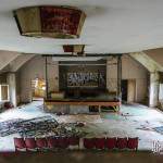 Salle de spectacle et de projection de cinéma au sanatorium du Vexin