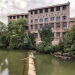 Bâtiments d'une tannerie au bord du Dadou
