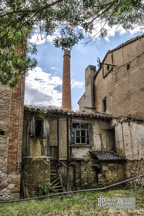 Friche industrielle d'une tannerie