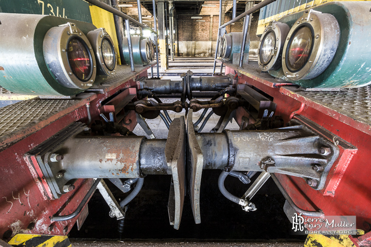 Attelage de deux trains SNCB