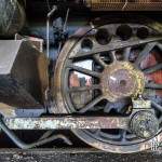 Essieu de bogie d'une locomotive SNCB série 73