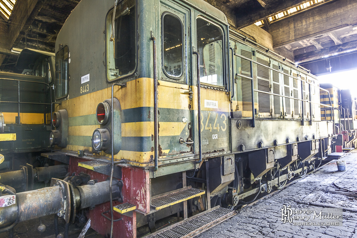 Motrice de manœuvre 8443 SNCB série 84