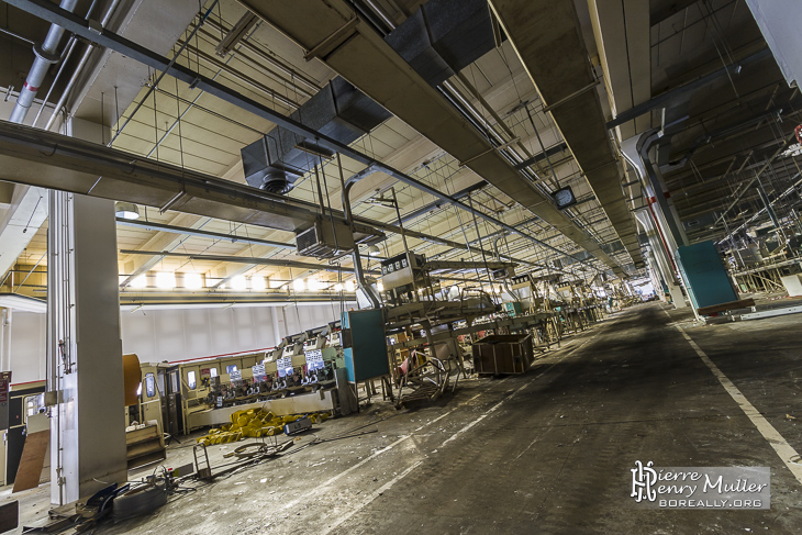 Usine de production de biscuits LU