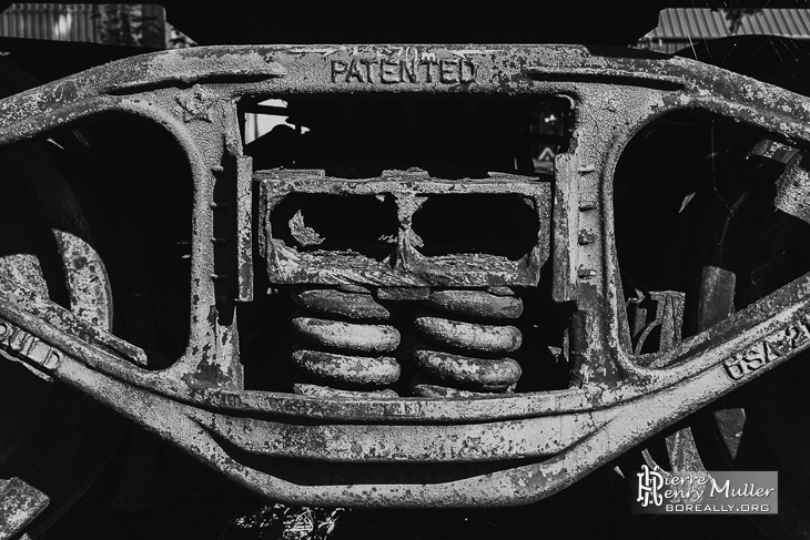 Profil d'un bogie de wagon