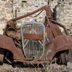 Epave de Citroen traction à Oradour