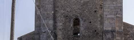 ...Façade de l’Eglise d’Oradour sur Glane...