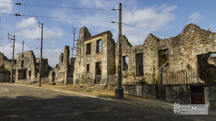 Oradour sur Glane village martyr de la seconde guerre mondiale