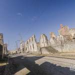 Rue principale du village martyr d'Oradour sur Glane