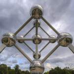 Photo HDR de l'Atomium de Bruxelles