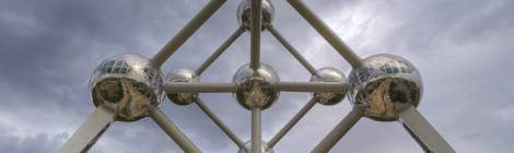 ...Photo HDR de l’Atomium de Bruxelles....