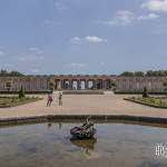 Bassin central des jardins du Grand Trianon du Château de Versailles