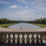 Grand Canal perpendiculaire nord-sud du parc du Château de Versailles