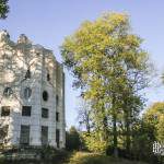 Colone détruite du Désert de Retz et son paysage à Chambourcy