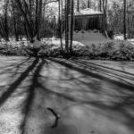 Tente Tartare du Désert de Retz en hiver