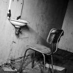 Chaise de l'angoisse à la morgue de l'hôpital Richaud