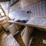 Laboratoire à l'hôpital abandonné Richaud à Versailles