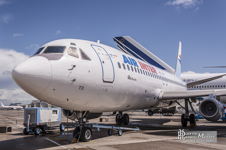 Dassault Mercure 100 Air Inter au musée du Bourget