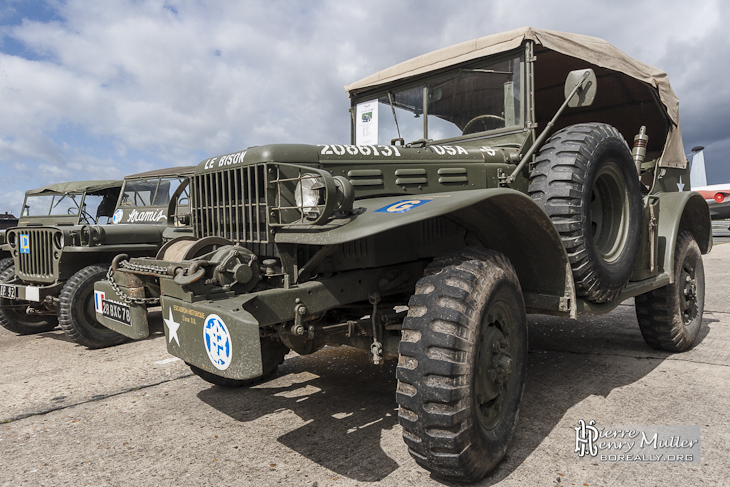 Command car WC57 "le bison" au musée du Bourget