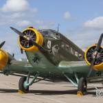 Junkers Ju 52 au parking au Bourget
