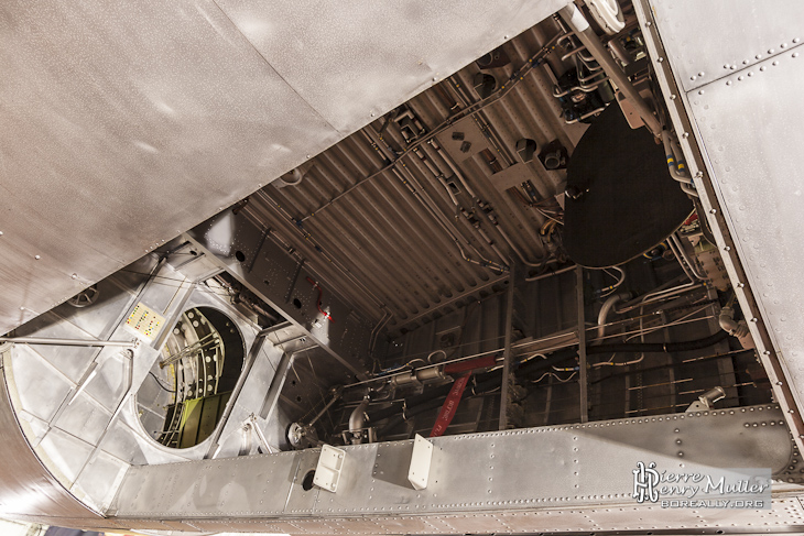 Soute à bombe du B-26 Marauder au musée du Bourget