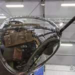 Tourelle canon 12,7mm avant du tireur du B26 Marauder