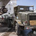 Tracteur International H542-11 "pont de la briche" sous le Boeing 747 au Bourget