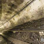 Galerie de l'ancien terminus Porte Maillot sur la ligne 1 du métro parisien