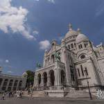Basilique du Sacré-Cœur de Montmartre dans le 18ème arrondissement de Paris