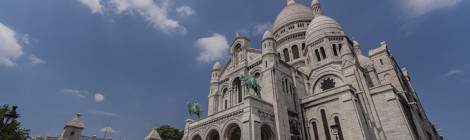 Butte Montmartre et basilique du Sacré Coeur