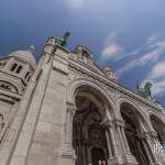 Détails des arches et colonnes de la Basilique du Sacré-Cœur de Montmartre