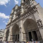 Façade de la Cathédrale de Notre-Dame de Paris