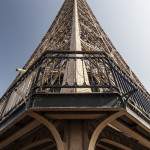 Etage supérieur du deuxième étage de la Tour Eiffel à Paris