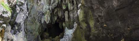 ...Intérieur de la grotte au bout des Gorges de Kakuetta en HDR....