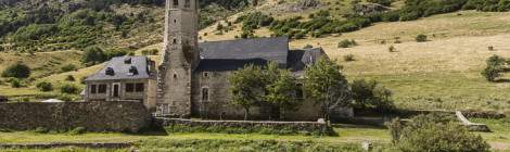 ...Ancien village de Montgarri dans les Pyr&eacute;n&eacute;es espagnoles....