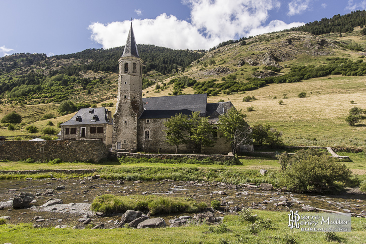 Ancien village de Montgarri dans les Pyrénées espagnoles