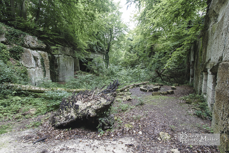 Carrière du Chauffour partie à ciel ouvert