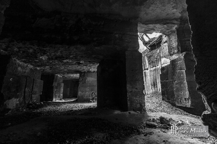 Carrière du Chauffour utilisée pendant la première guerre mondiale