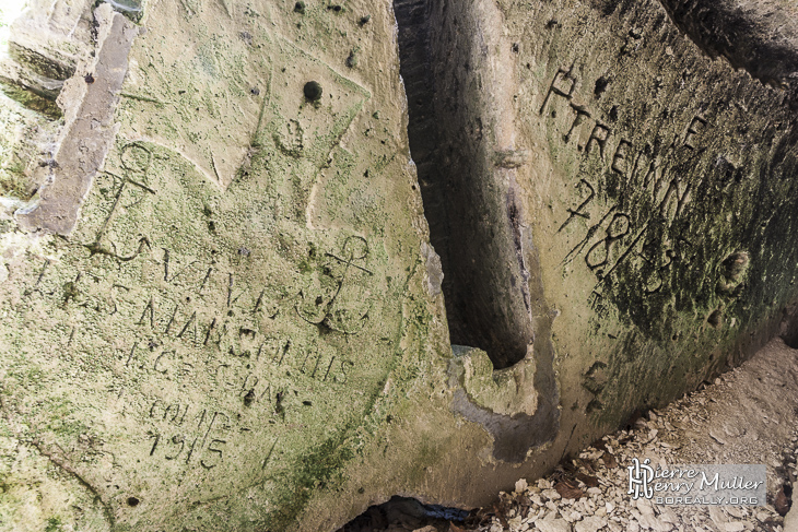 Inscriptions de la première guerre mondiale 1914-1918