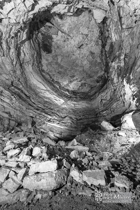 Enorme fontis dans la carrière souterraine de Conflans Saint Honorine