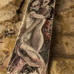 Peinture de personnes enlacées des Petits Artistes Parisiens
