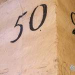 Nombre inscrit sur mur d'identification des galeries de la carrière à Hennocque