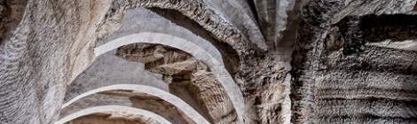 ...Arches de consolidation de la carrière Vaux Proverbes...