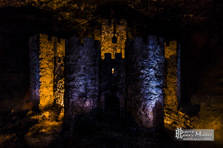 Squat du château dans les catacombes sous Paris