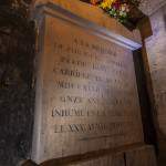 Tombe de Philibert Aspairt dans les catacombes de Paris