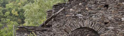 ...Structure d’un lavoir de minerais de fer en Espagne...