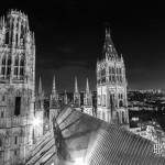 Cathédrale de Rouen de nuit