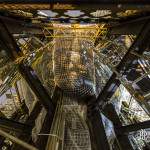 Intérieur de la flèche de la Cathédrale de Rouen