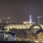 Le Grand Palais, le quartier de la Défense vue des toits du Musée d'Orsay