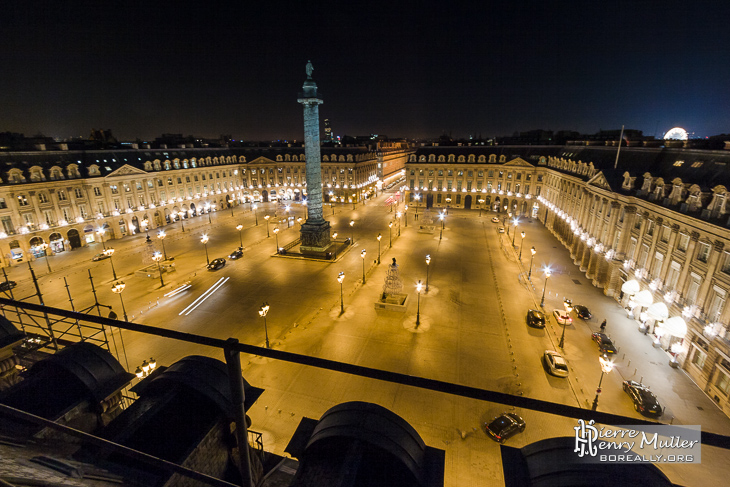 Place Vendôme la nuit